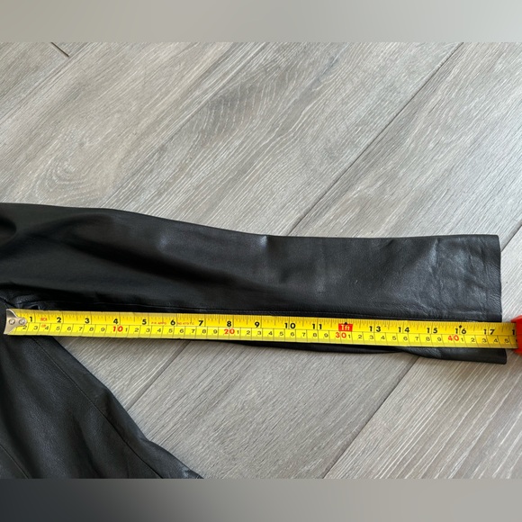 Vince Genuine Leather Blazer - Picture 14 of 16